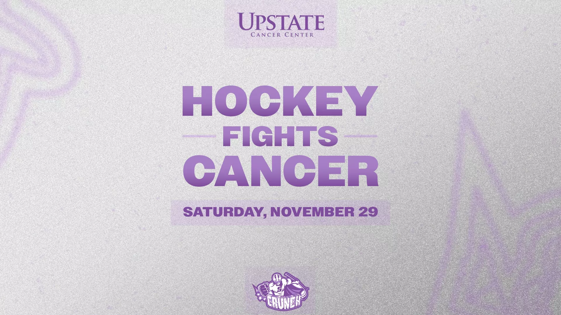 Syracuse Crunch To Hold Hockey Fights Cancer Night Nov. 29 - Syracuse ...