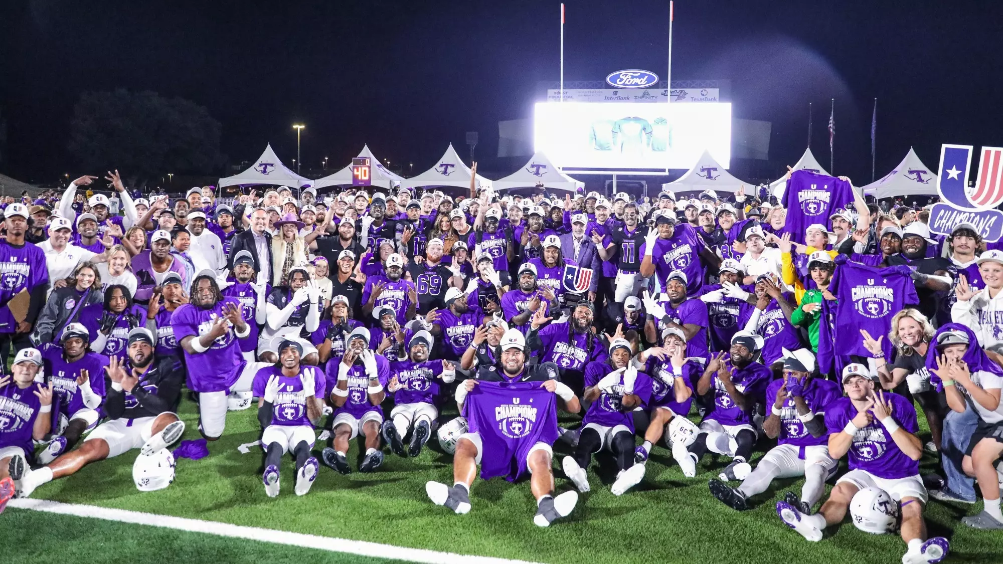 Tarleton St Rodeo Football Tarleton State clinches share of UAC championship with overtime win ...