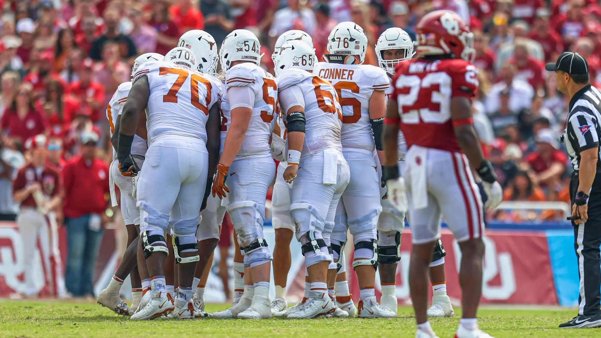 Cole Hutson Football University of Texas Athletics