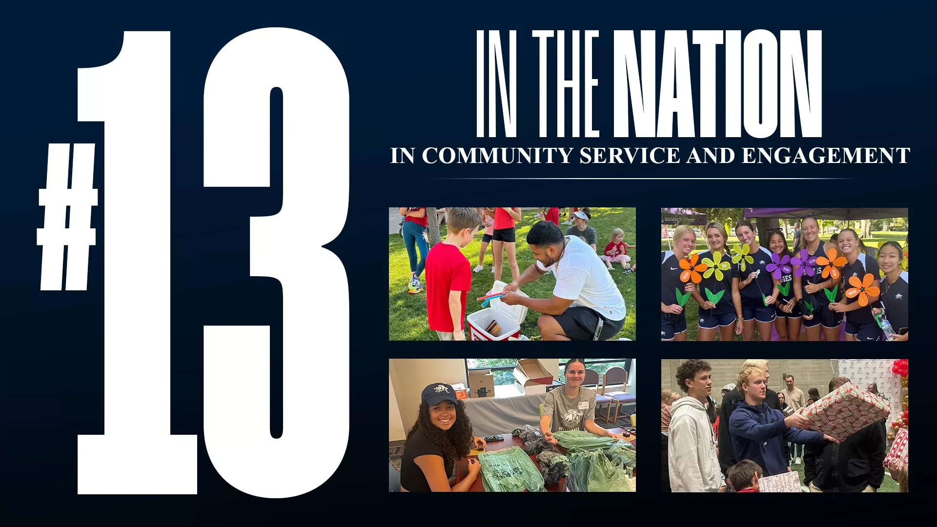 2024-25 Community Service Graphic