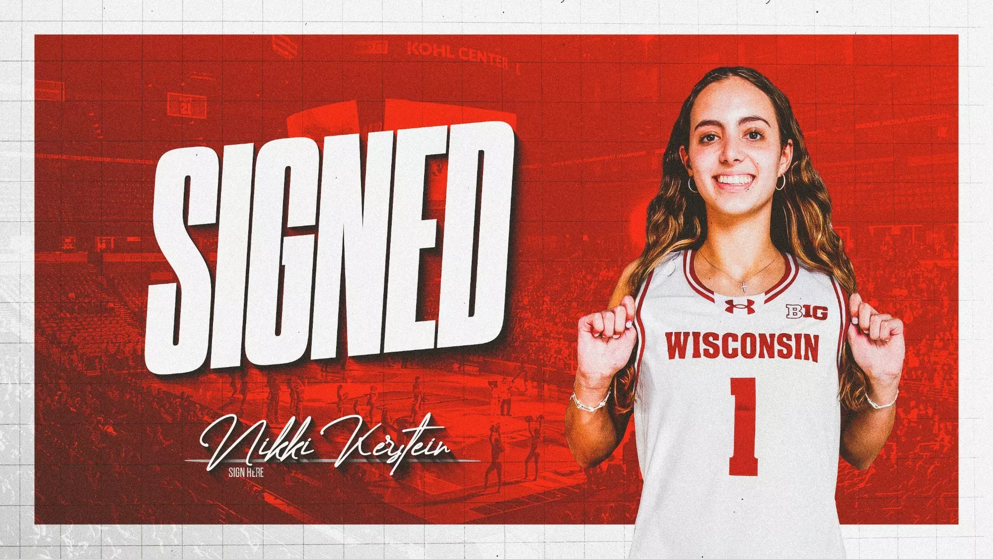 Nikki Roper Women's basketball signs Nikki Kerstein | Wisconsin Badgers