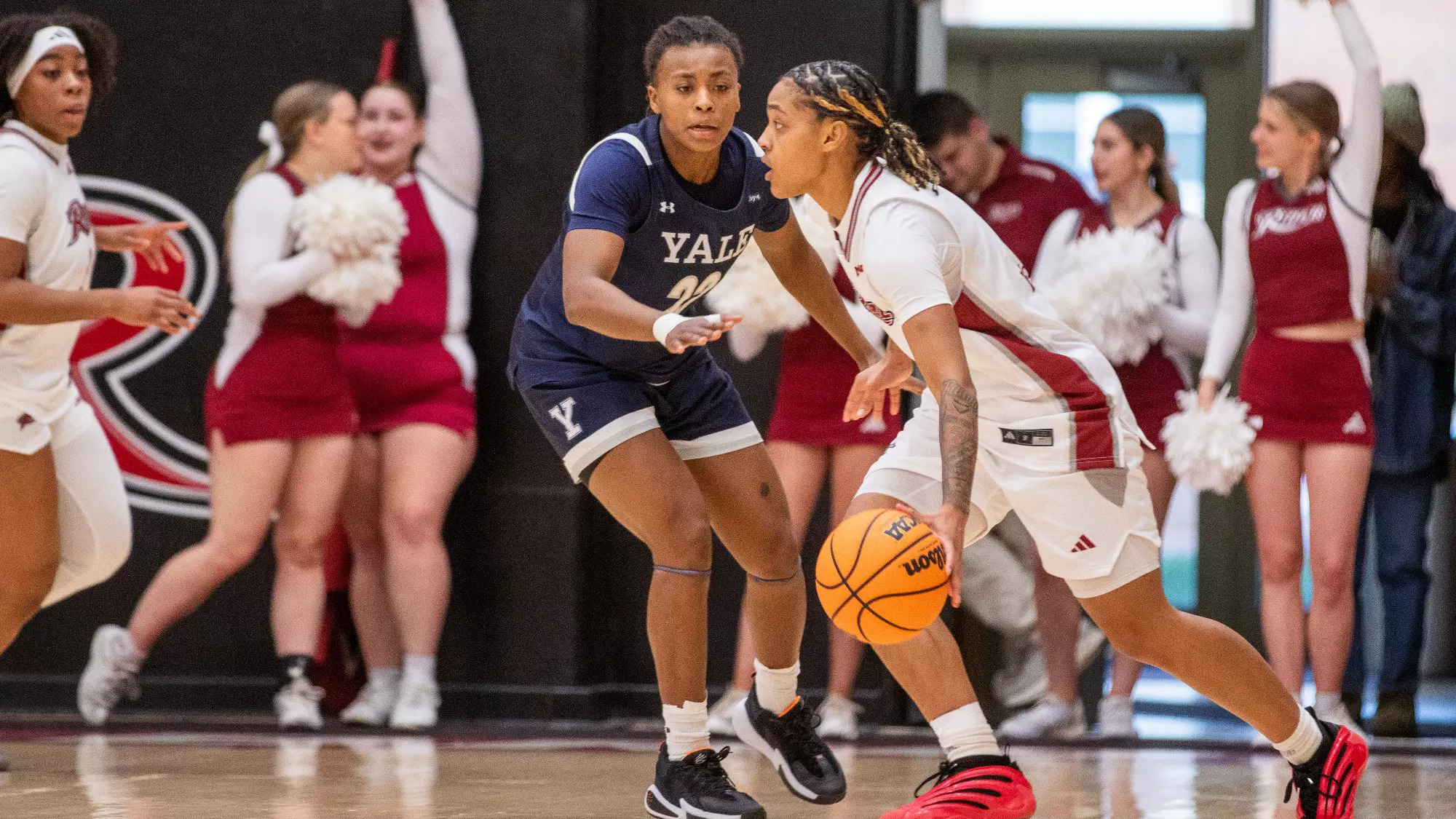 Clutch Free Throws by Chapman Deliver 53-52 Win at Rider - Yale University