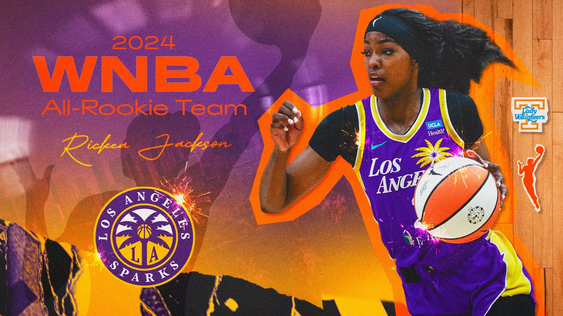 Wnba Rookie R. Jackson WNBA Names LVFL Jackson To All-Rookie Team - University of Tennessee ...