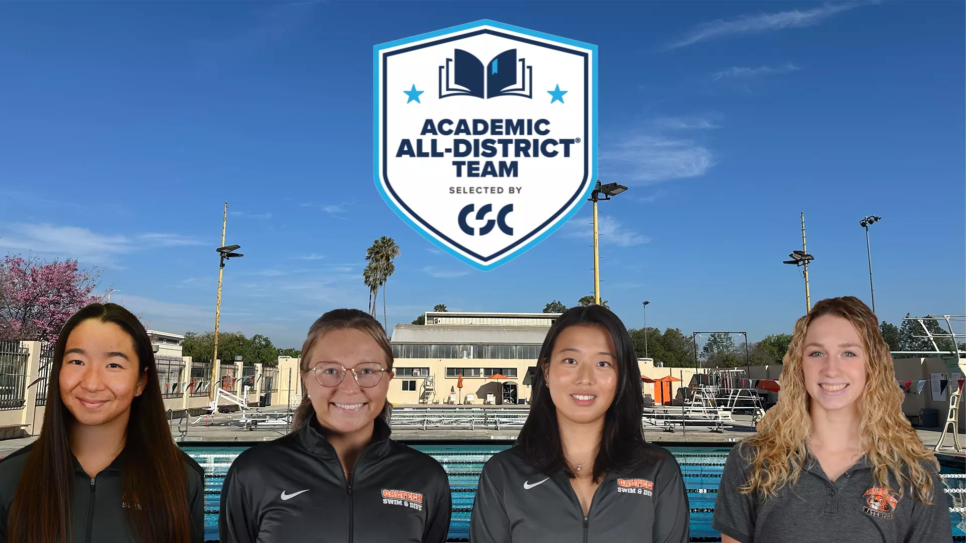 Caltech Field Lin, Naydenkov, Field, Won Named to 2024-25 Academic All-District Team ...