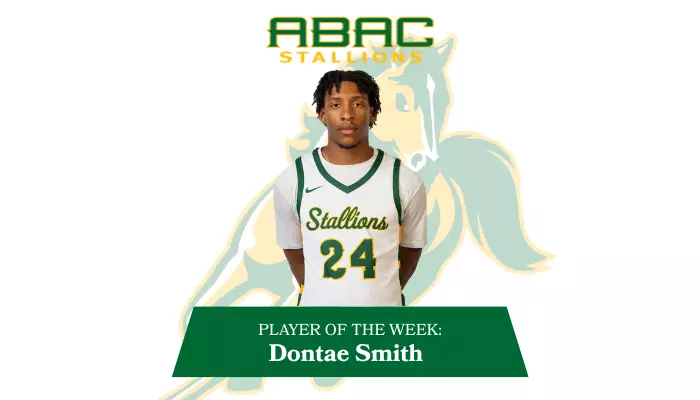 Dontae Dontae Smith earns Stallions Player of the Week - Abraham Baldwin ...