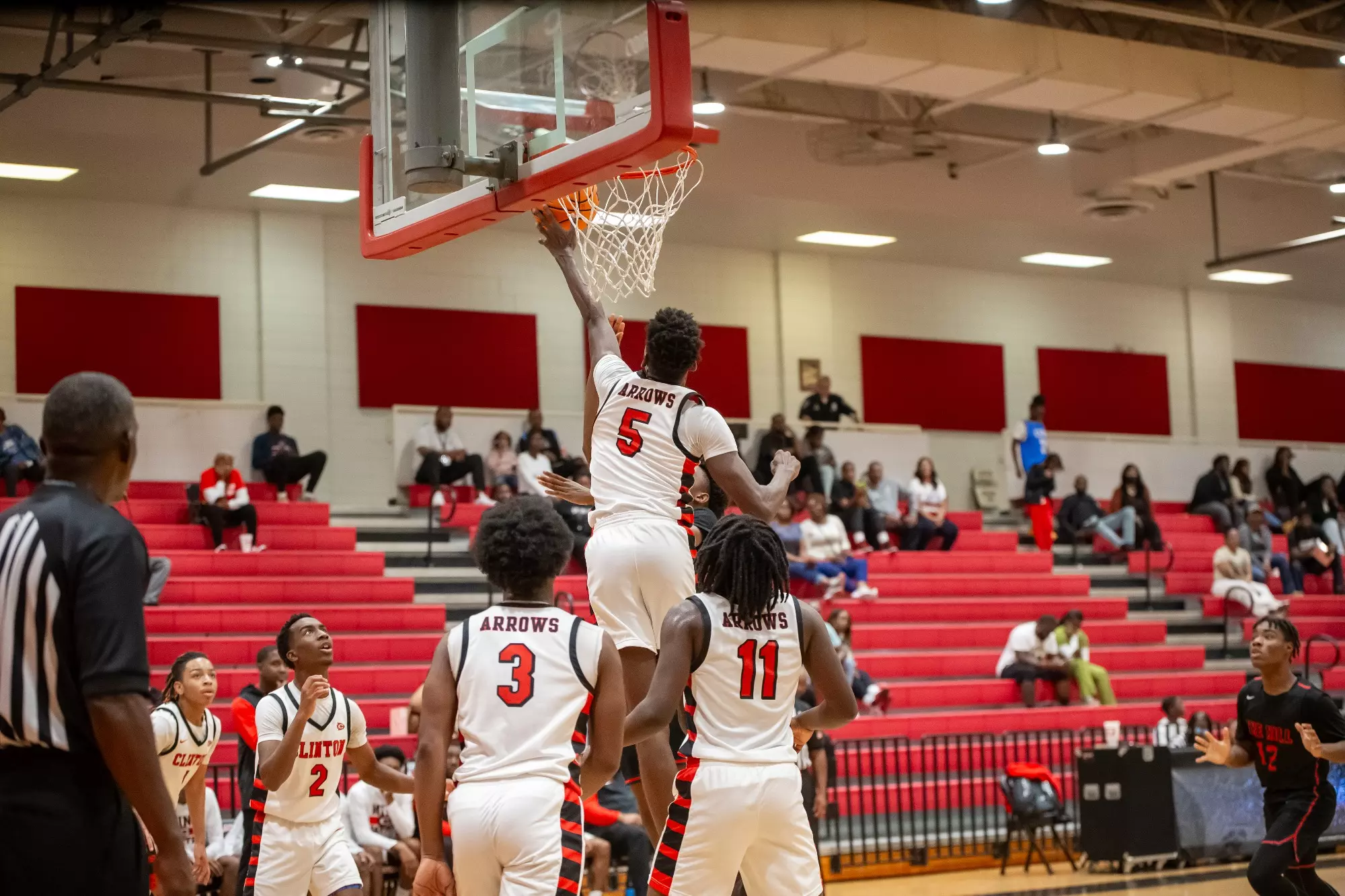 Clinton Rihn Basketball Arrows Tame the Murrah Mustangs - Clinton Public School District