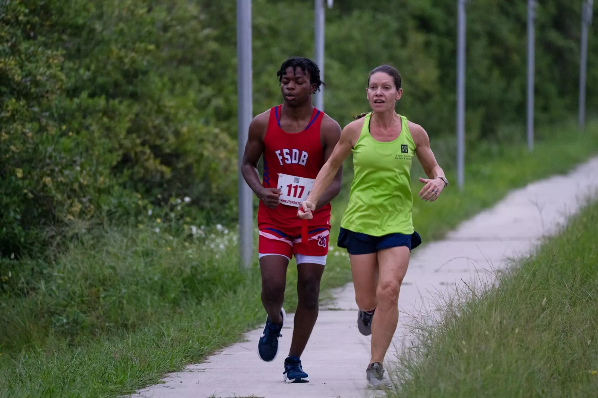 Justin Riggins Khayree Lofton - 2025-26 - Cross Country - Florida School for the Deaf ...