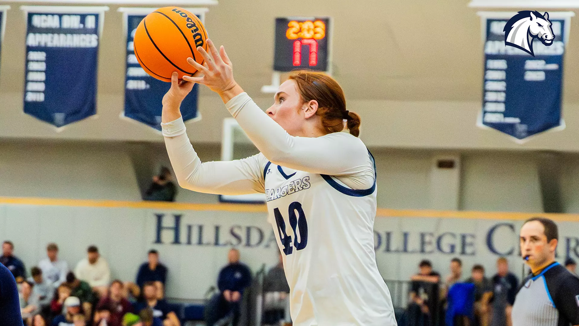 Emma Pointer Chargers can't dig out of early hole in 79-59 loss at Wayne State ...