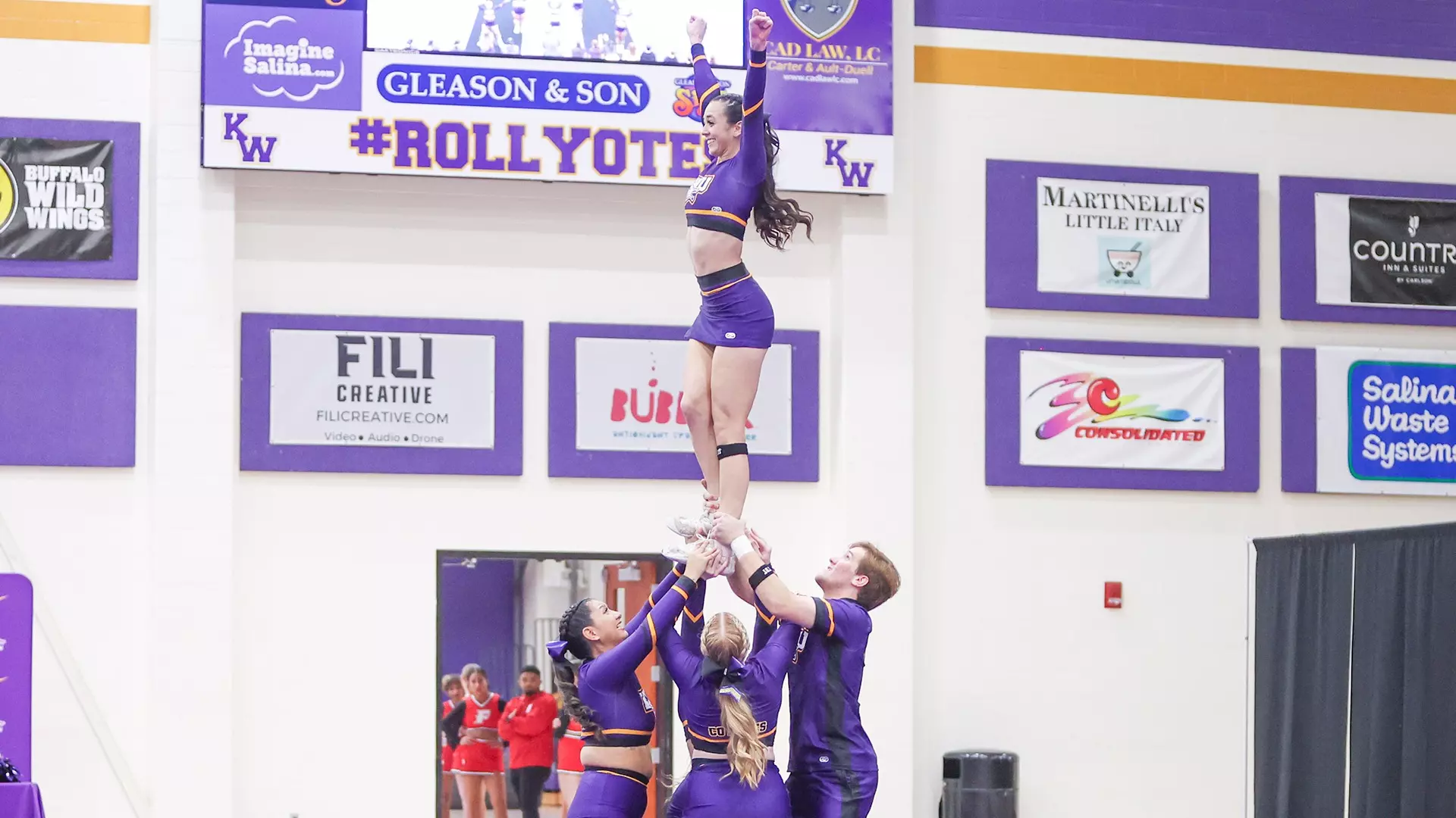 Window Cheer Performance Competitive Cheer finishes 11th at York Crown Classic - Kansas Wesleyan ...