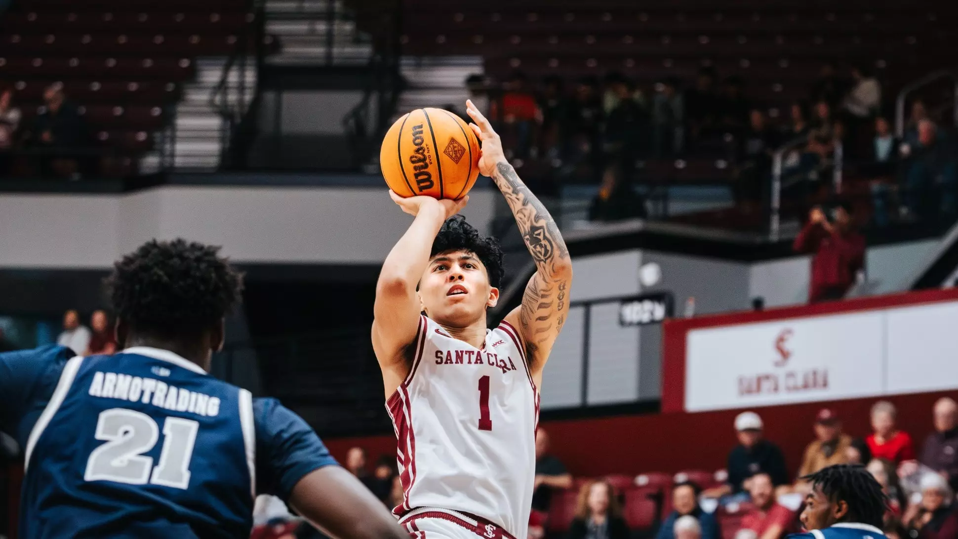 Christian Hammond 202526 Men's Basketball Santa Clara University