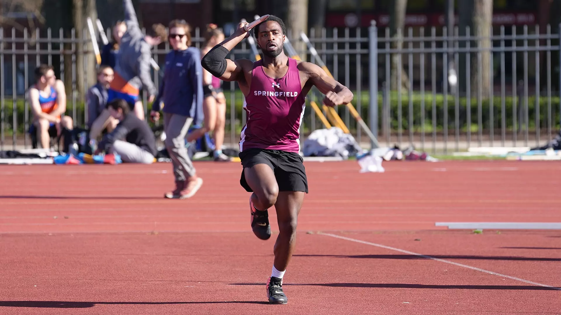 Travis Springfield Men's Track and Field Fourth After Day One of NEWMAC Championships ...