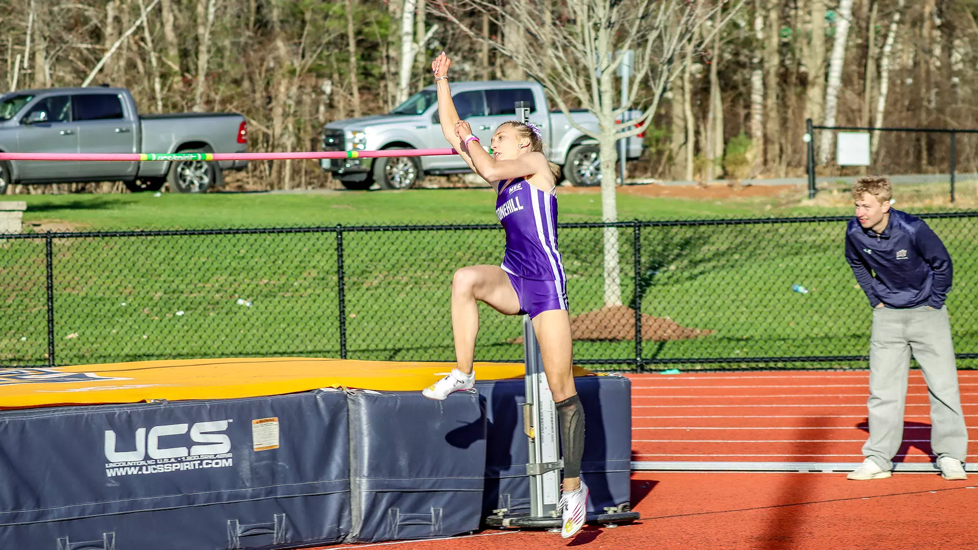 Madison Tyrell Hannah Santos - 2025-26 - Women's Track and Field - Stonehill College