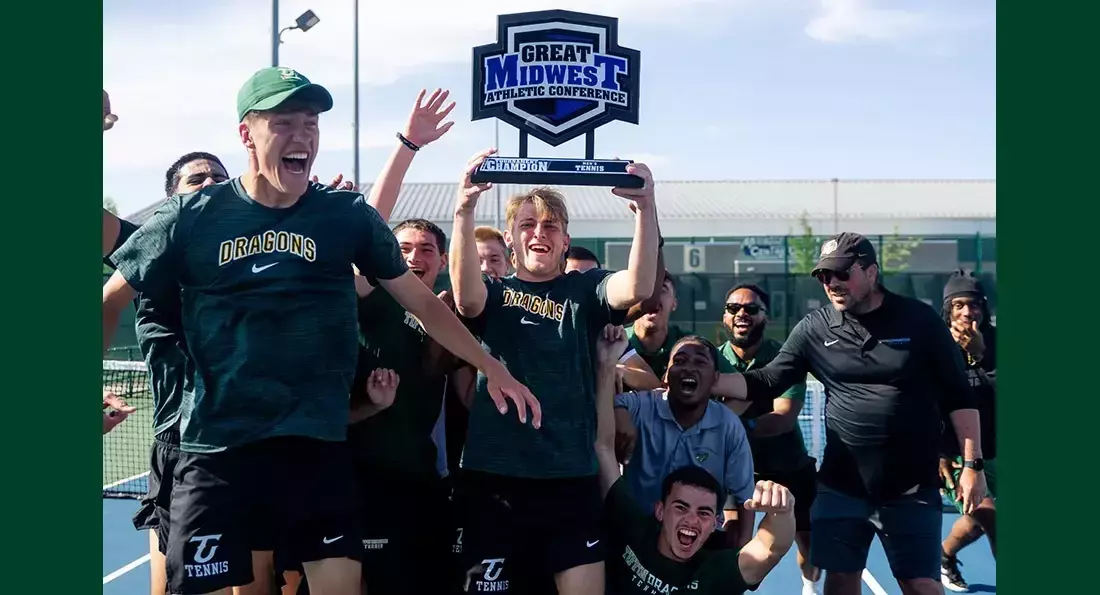 Ethan Remy Dragons win fourth consecutive G-MAC tourney title - Tiffin University