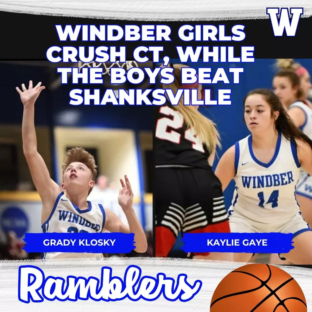 Geisel From Windber Windber Girls crush CT, while the Boys beat Shanksville - Windber Area ...