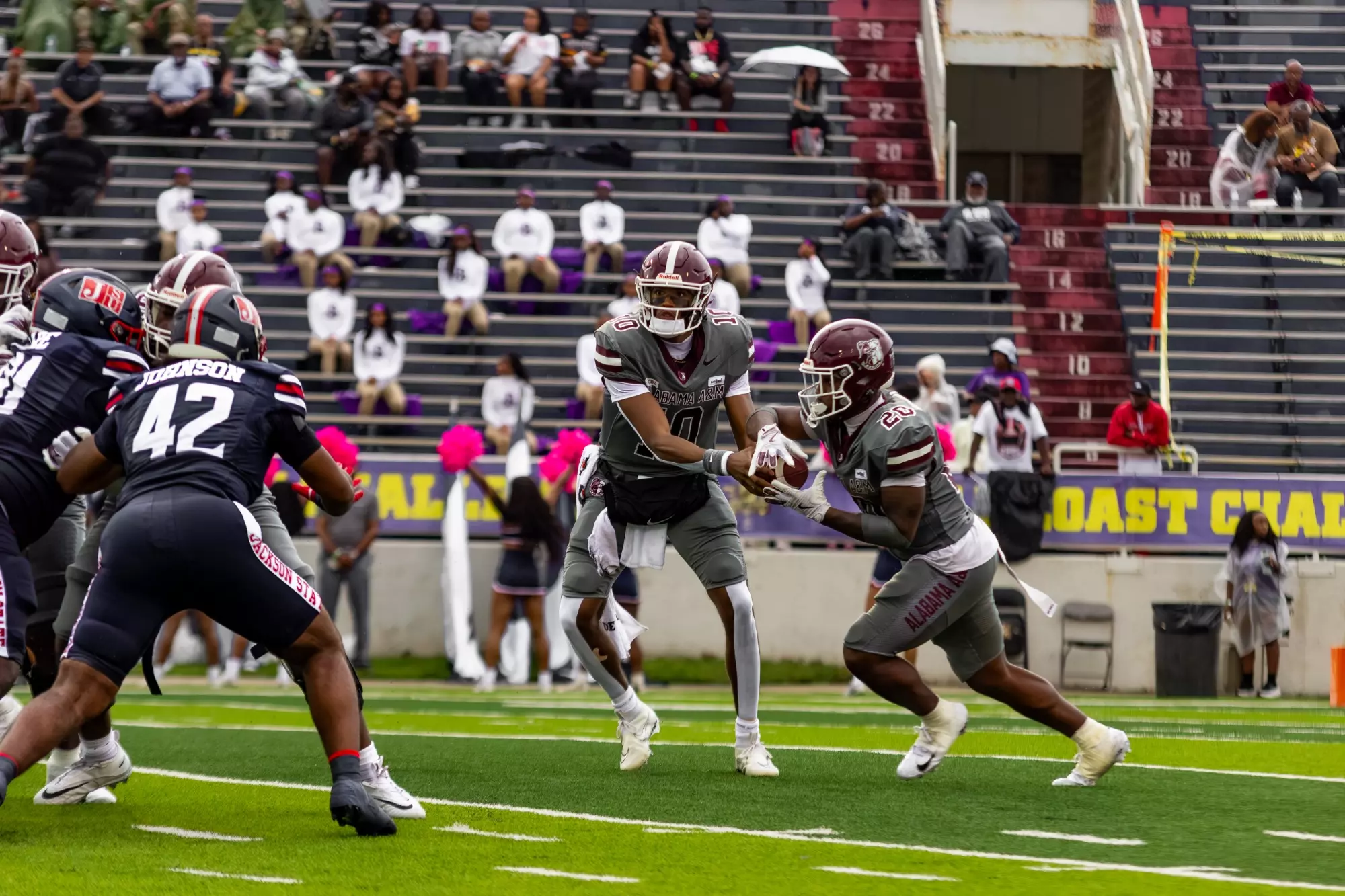 Notes. 9th Telecom Bulldogs Fall to No. 23 Jackson State in Gulf Coast Challenge - Alabama ...