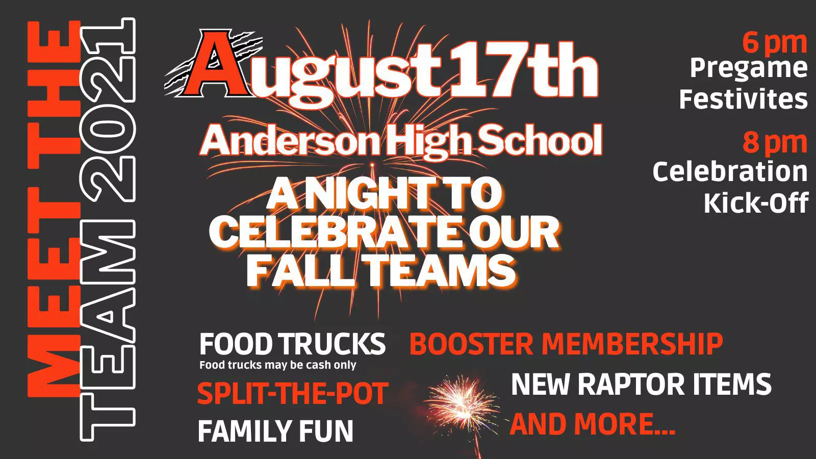Anderson Raptors Anderson to Feature Fast Football, Family Zone in Memory of Late Coach ...