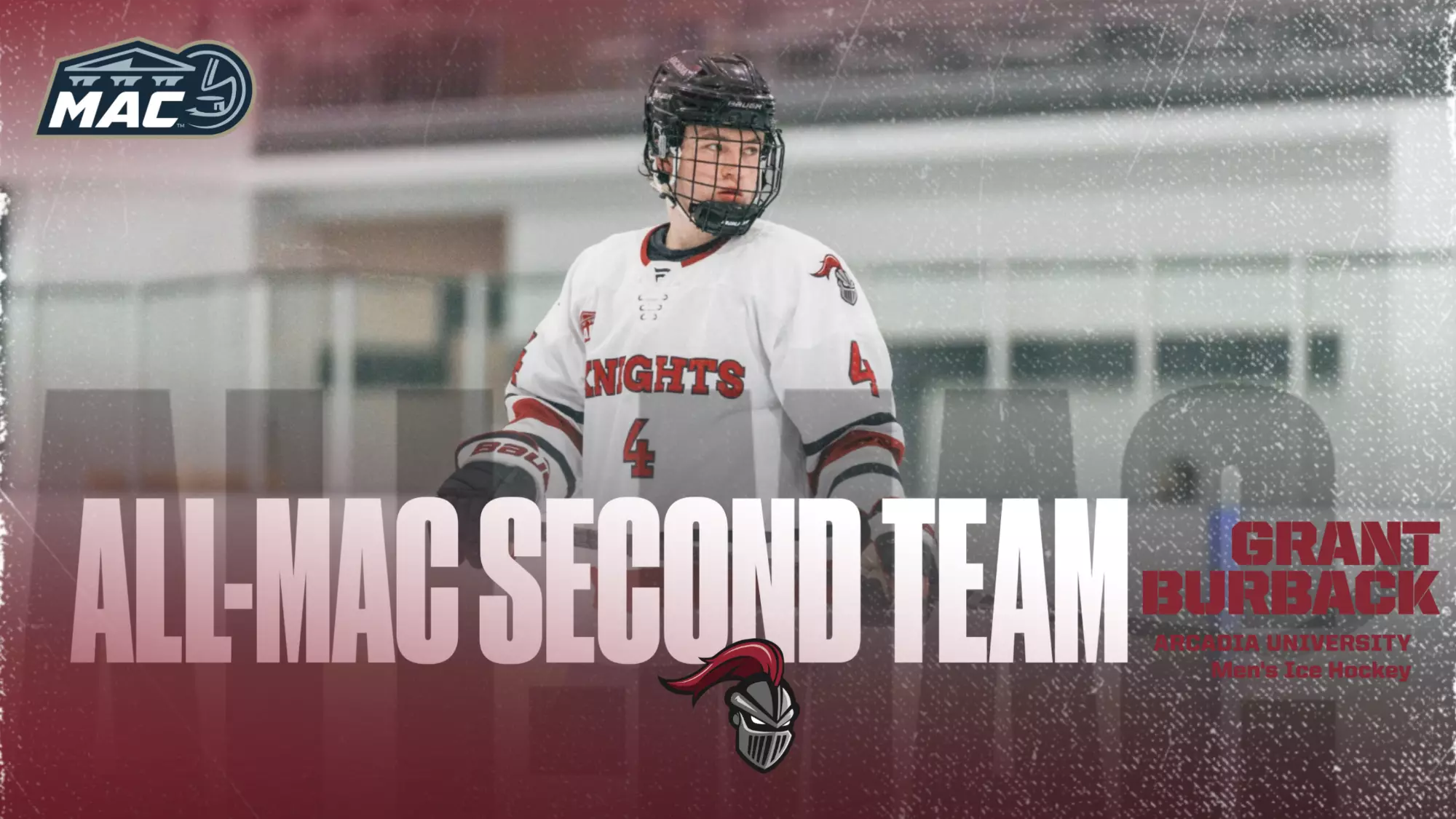 Steven Burback Burback Earns All-MAC Second Team Honors - Arcadia University Athletics