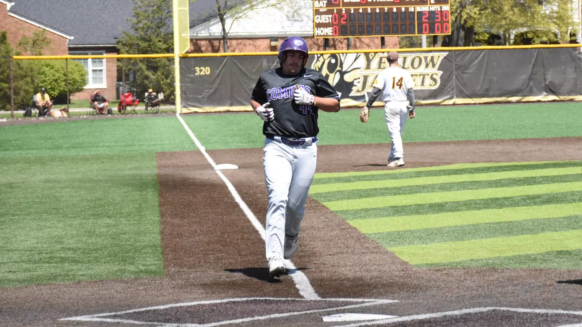 Capital Baseball Baseball Shocks No. 4 BW in Friday Split - Capital University