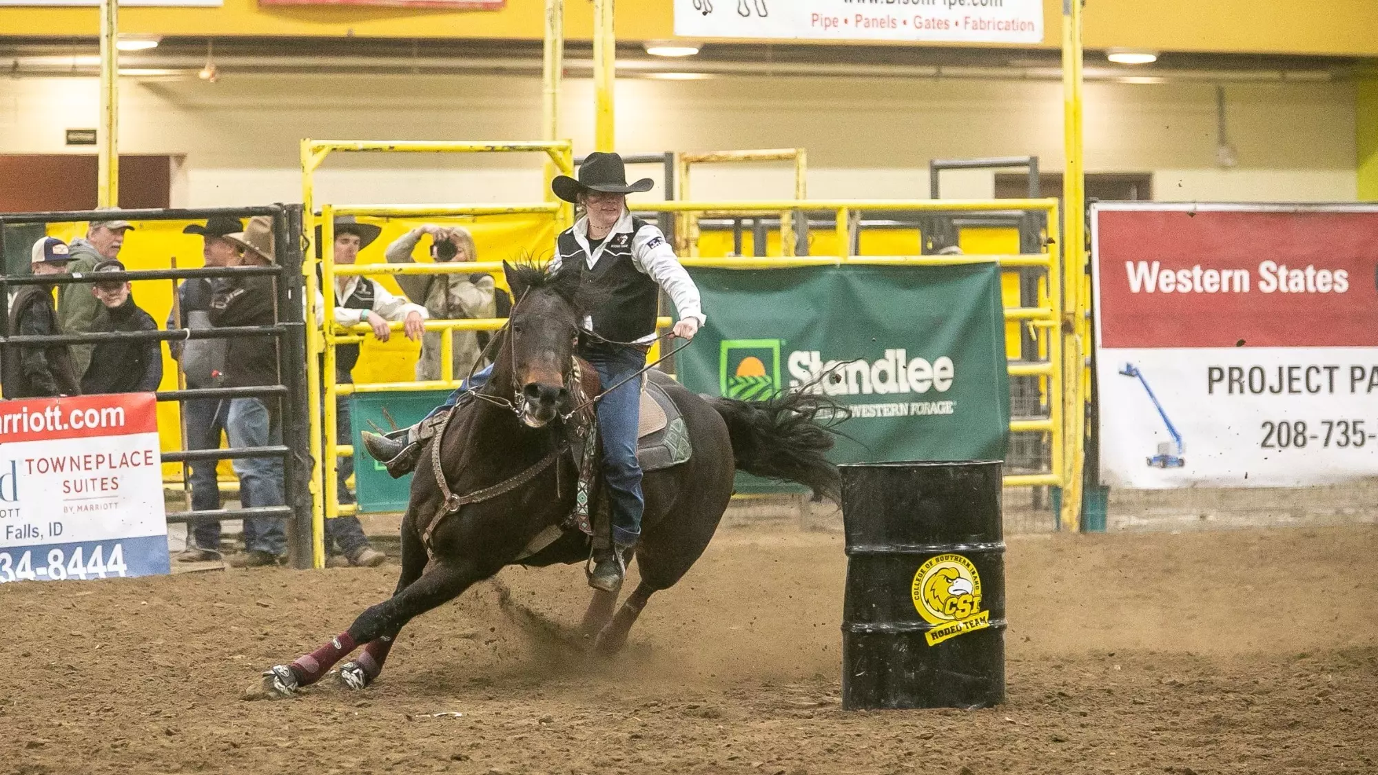 Csi College Rodeo Dani Clark - Women's Rodeo - College of Southern Idaho Athletics