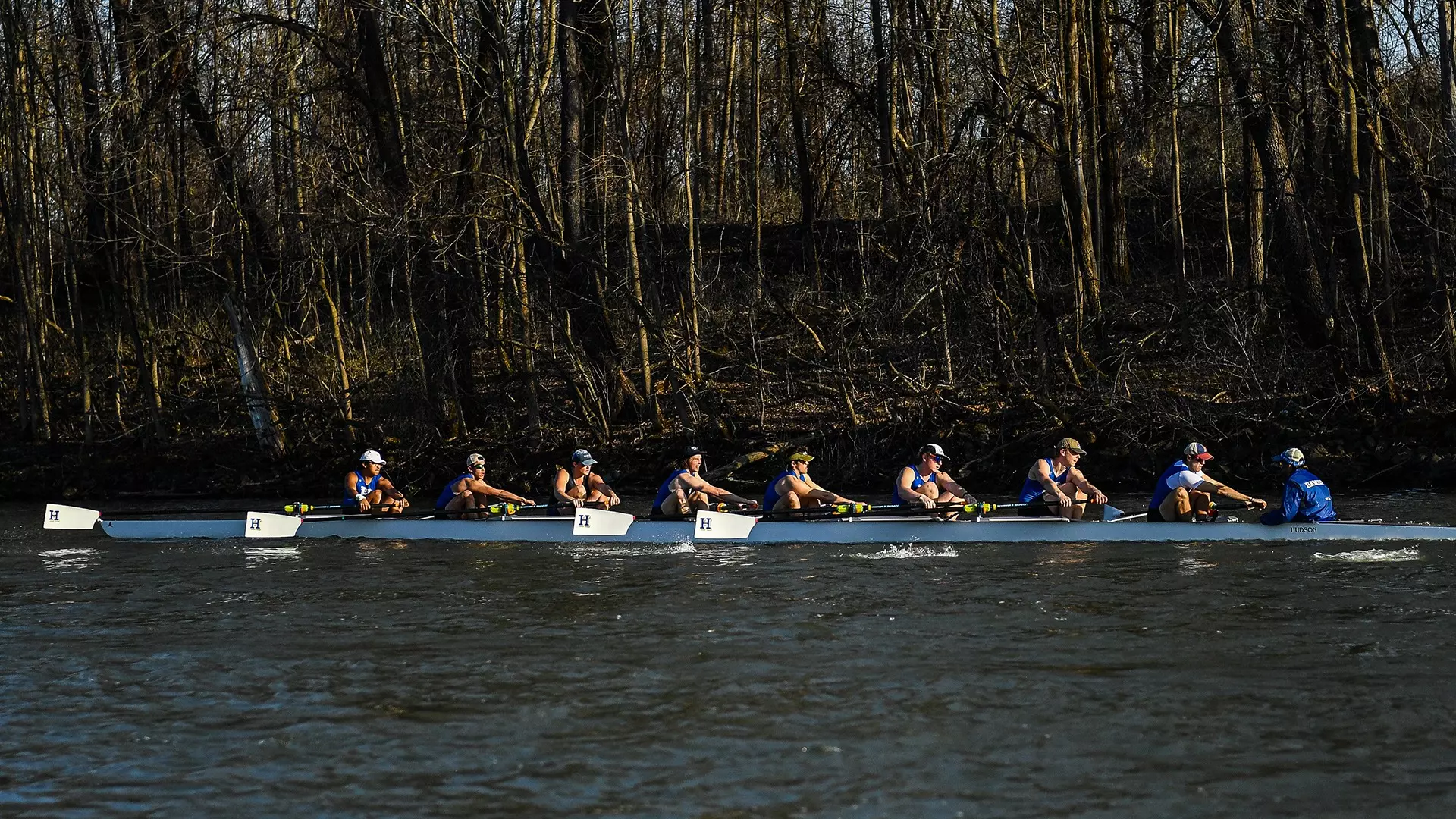 Varsity Rowing Man No. 10 men's rowing edged by No. 8 Ithaca in varsity eight - Hamilton ...