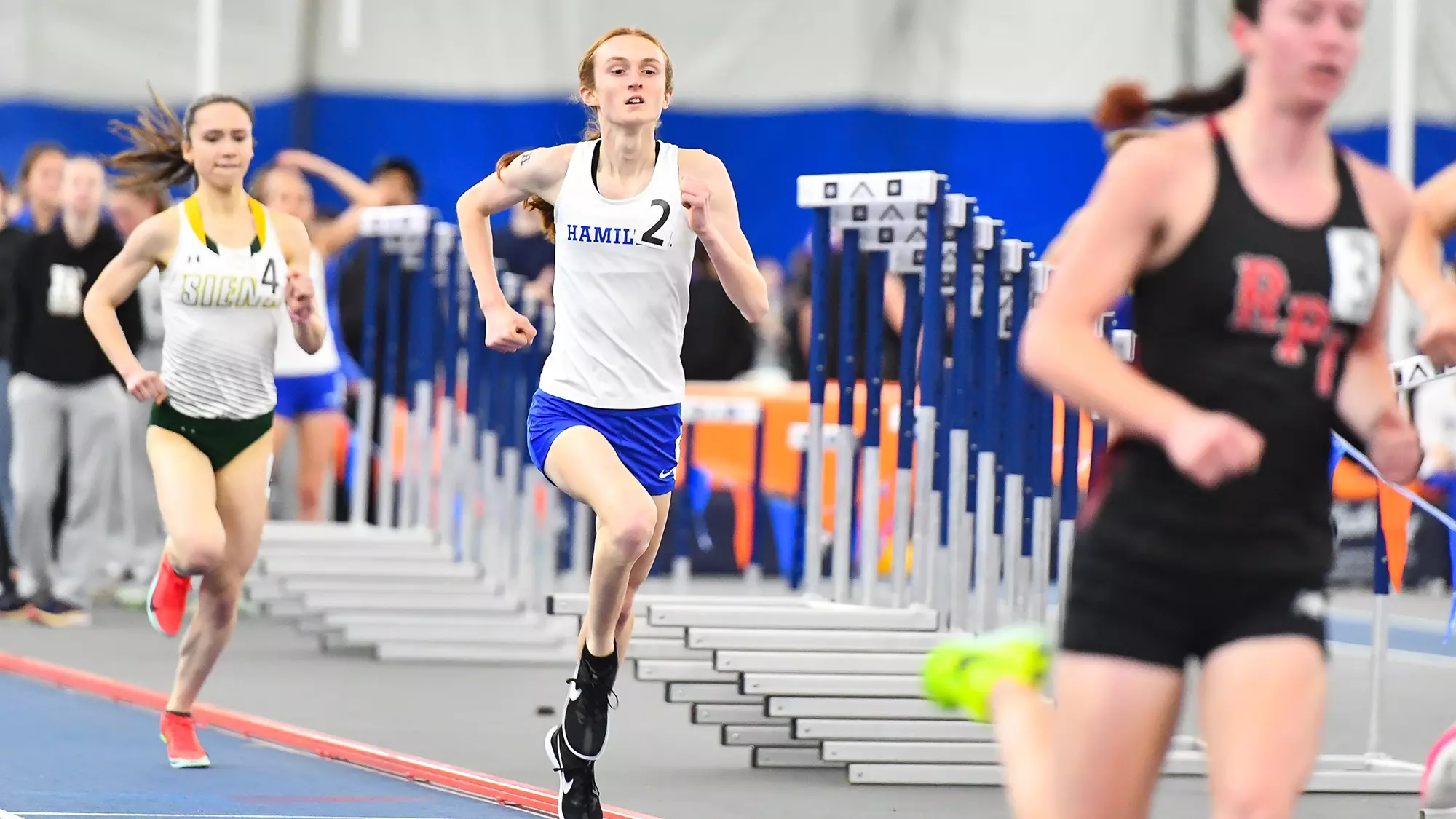 Keira Rogan Rochester Rogan '28 destroys own women's track and field team mile record in ...