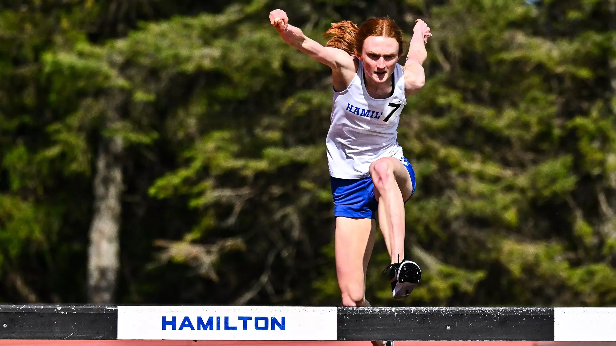 Keira Rogan Rochester Rogan '28 third in women's steeplechase final at track and field ...