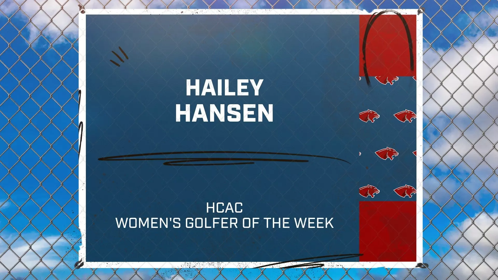 Hailey Hansen Rylem Hailey Hansen named the HCAC Golfer of the Week - Hanover College
