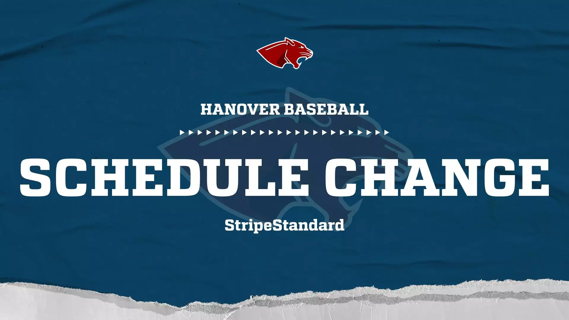Hanover Baseball SCHEDULE UPDATE: Baseball Makes Changes to Weekend Slate - Hanover College