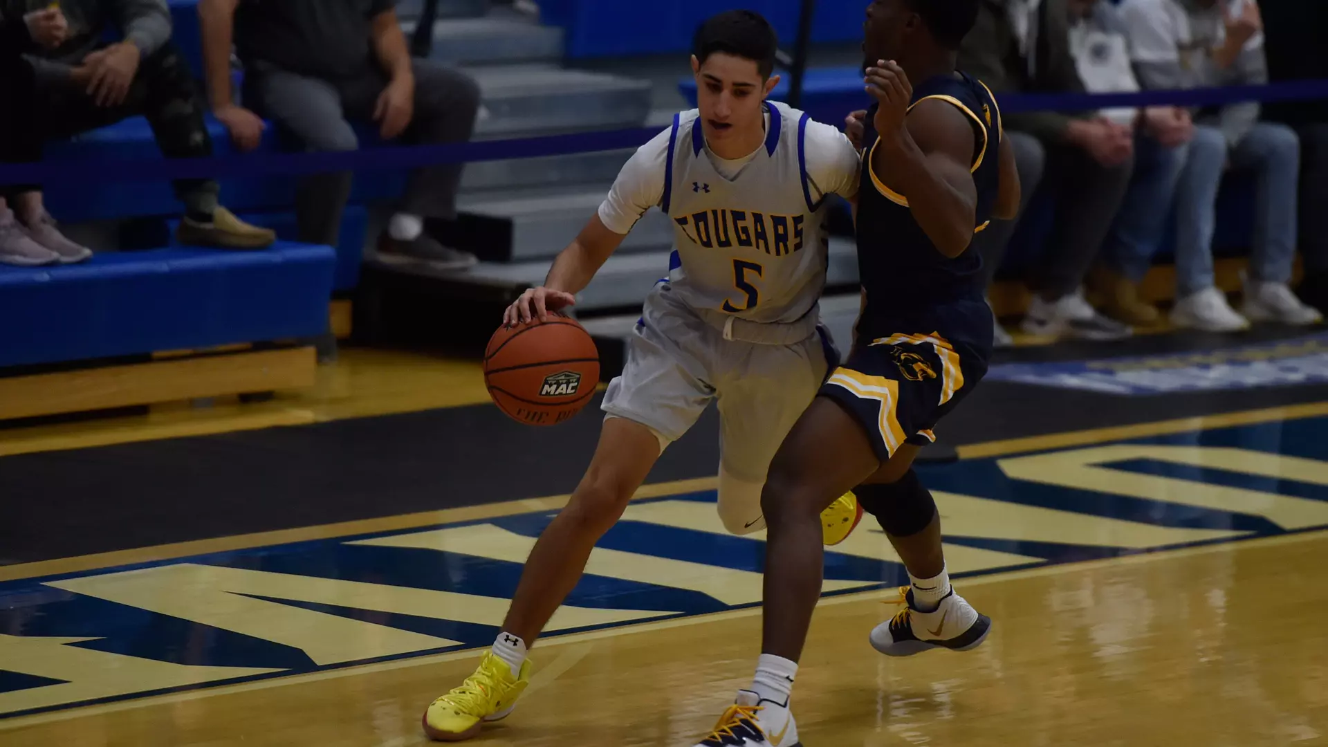 Jacob Ragni Centenary Rallies Past MU Men in OT - Misericordia University Athletics
