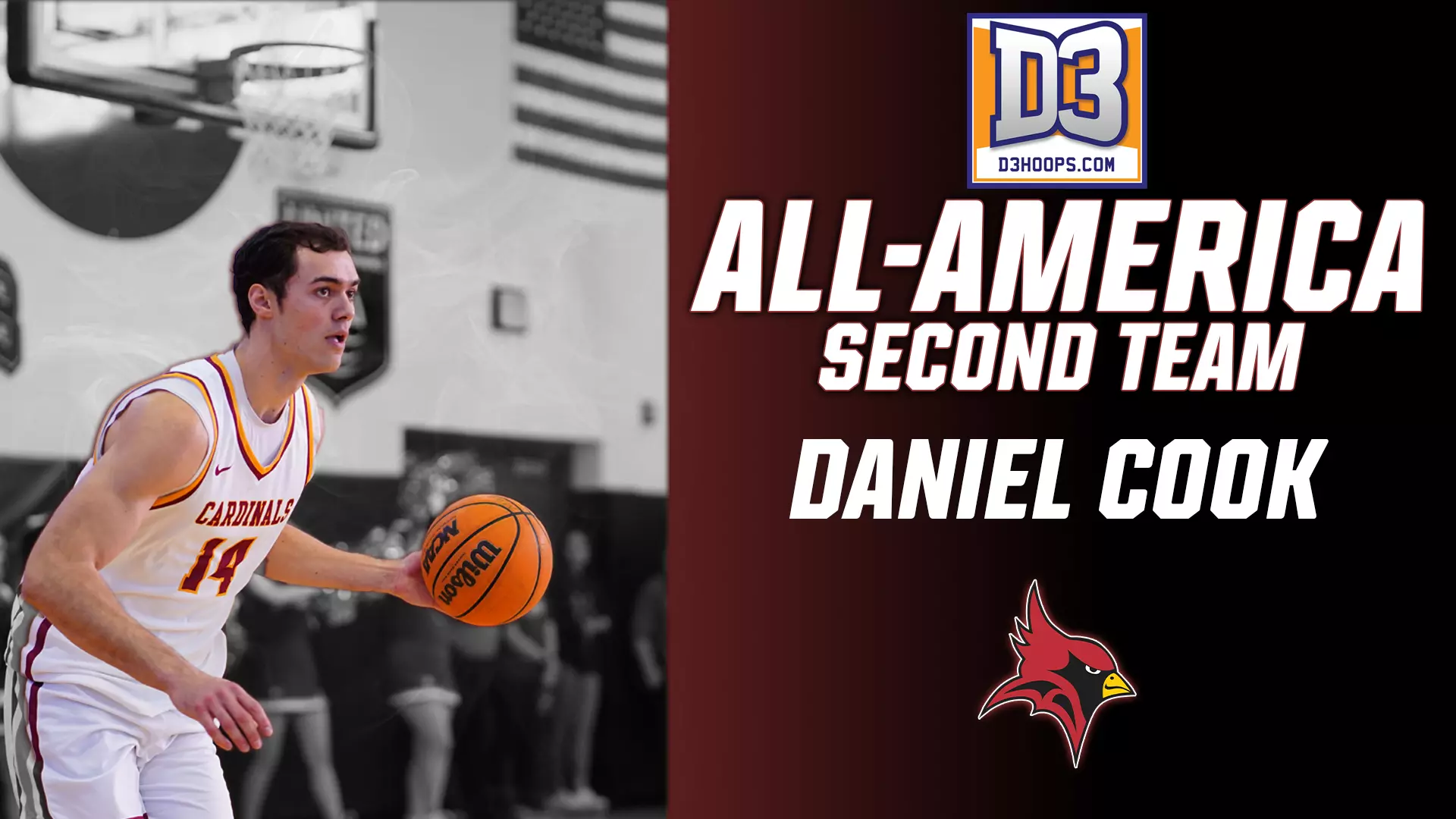 Hoop Cook Daniel Cook named D3hoops.com All-American - St. John Fisher University ...