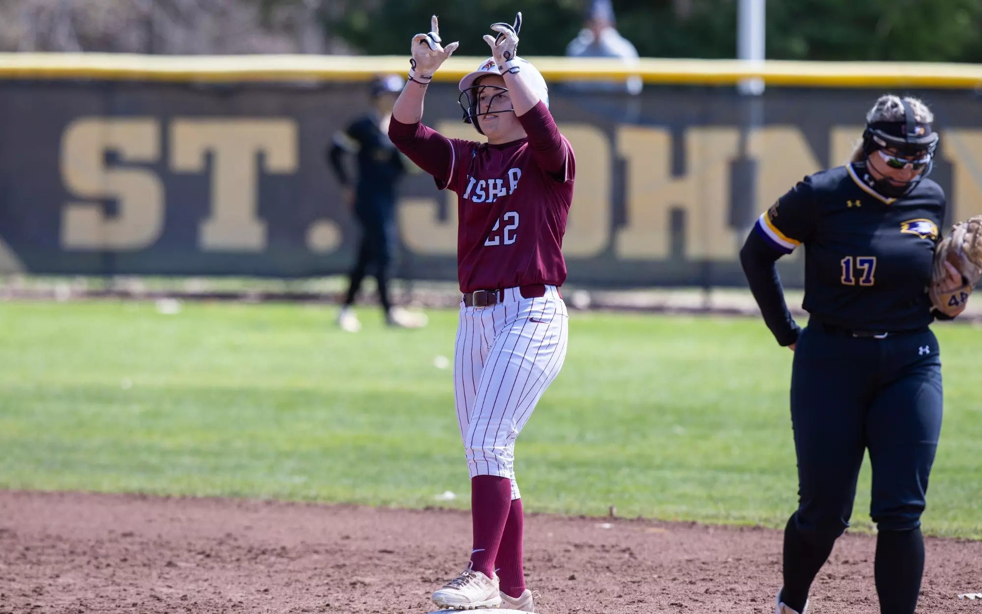Austin Jobson Softball Sweeps Utica to End Regular Season - St. John Fisher ...