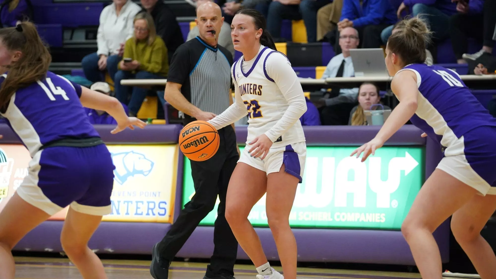 Emma Kilpatrick Kilpatrick, Rice in Double Figures as Pointers Fall to UWW - University ...