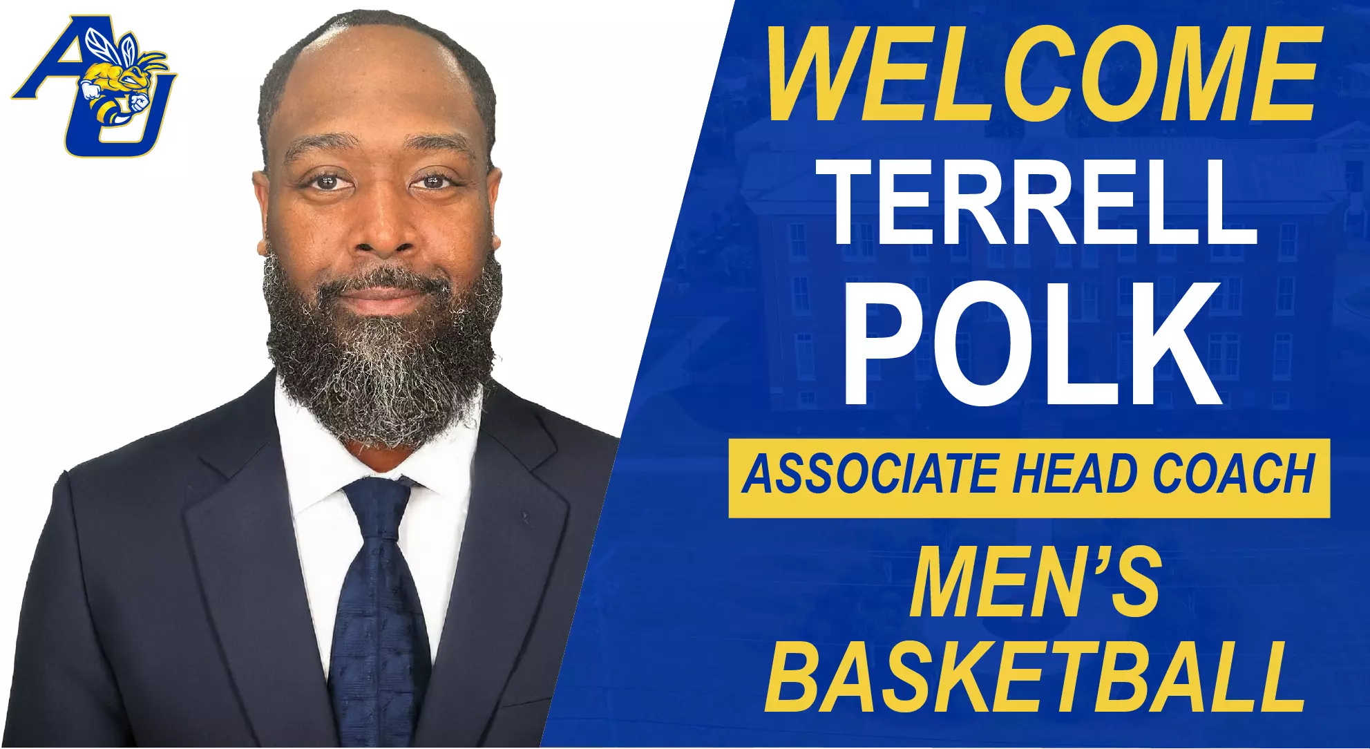 Welcome Allen Allen Adds Terrell Polk as Associate Head Men's Basketball Coach ...