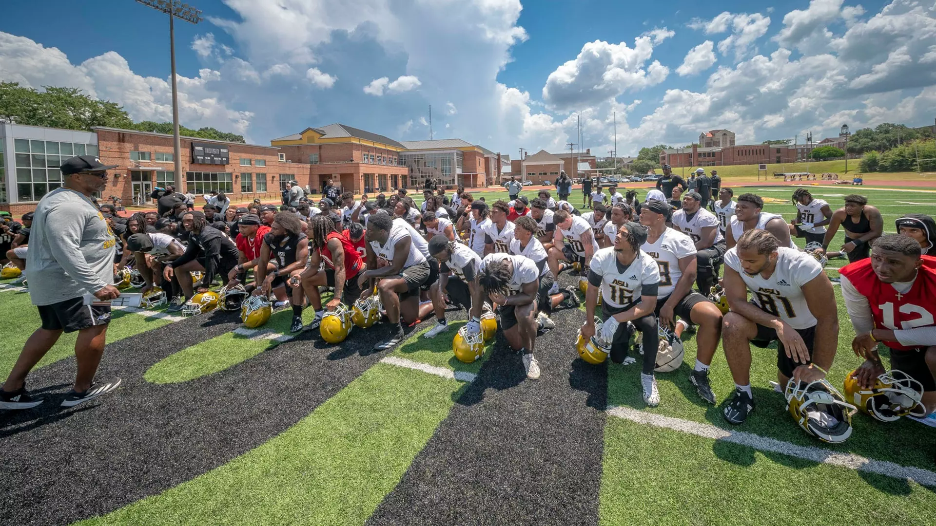 'Bama State Football Opens Preseason Camp Schedule - Alabama State ...