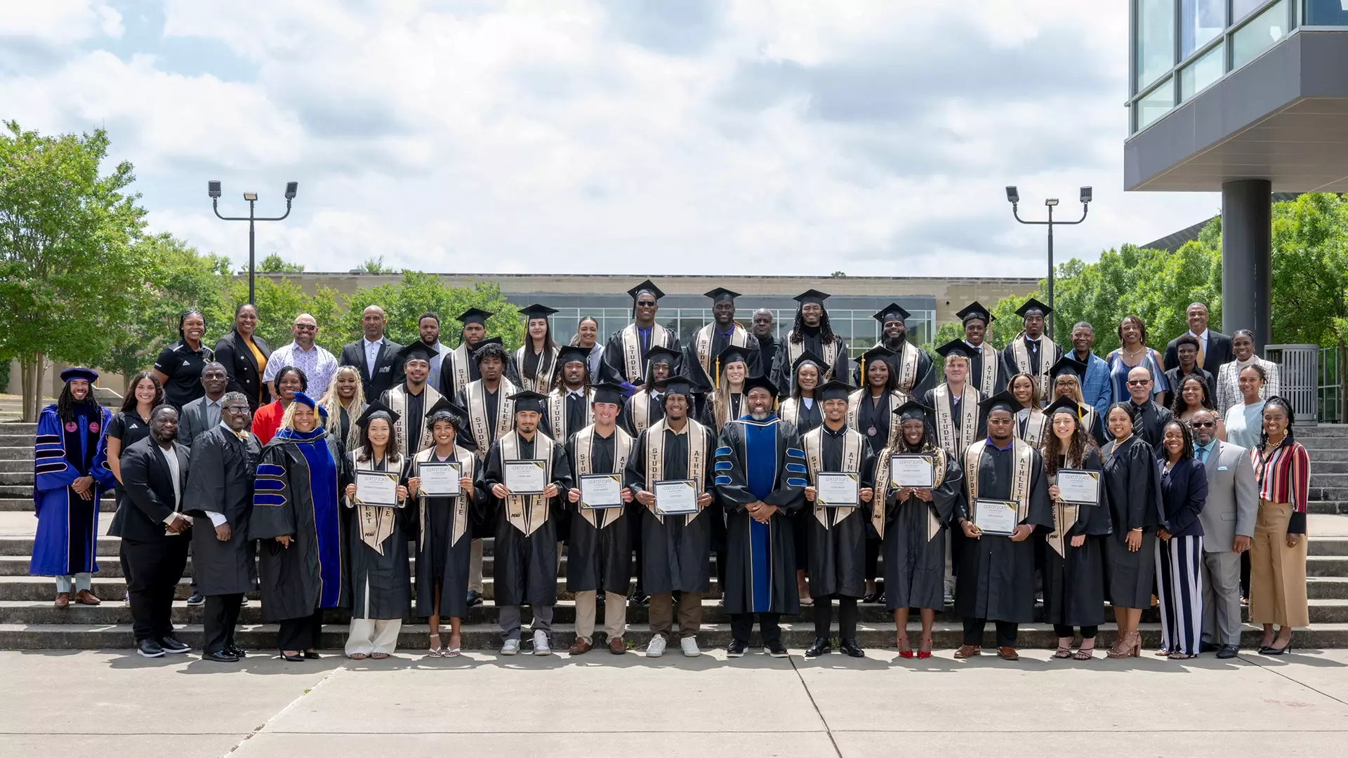 Alasu Graduation Alabama State Honors Graduating Student-Athletes at Spring Graduation ...