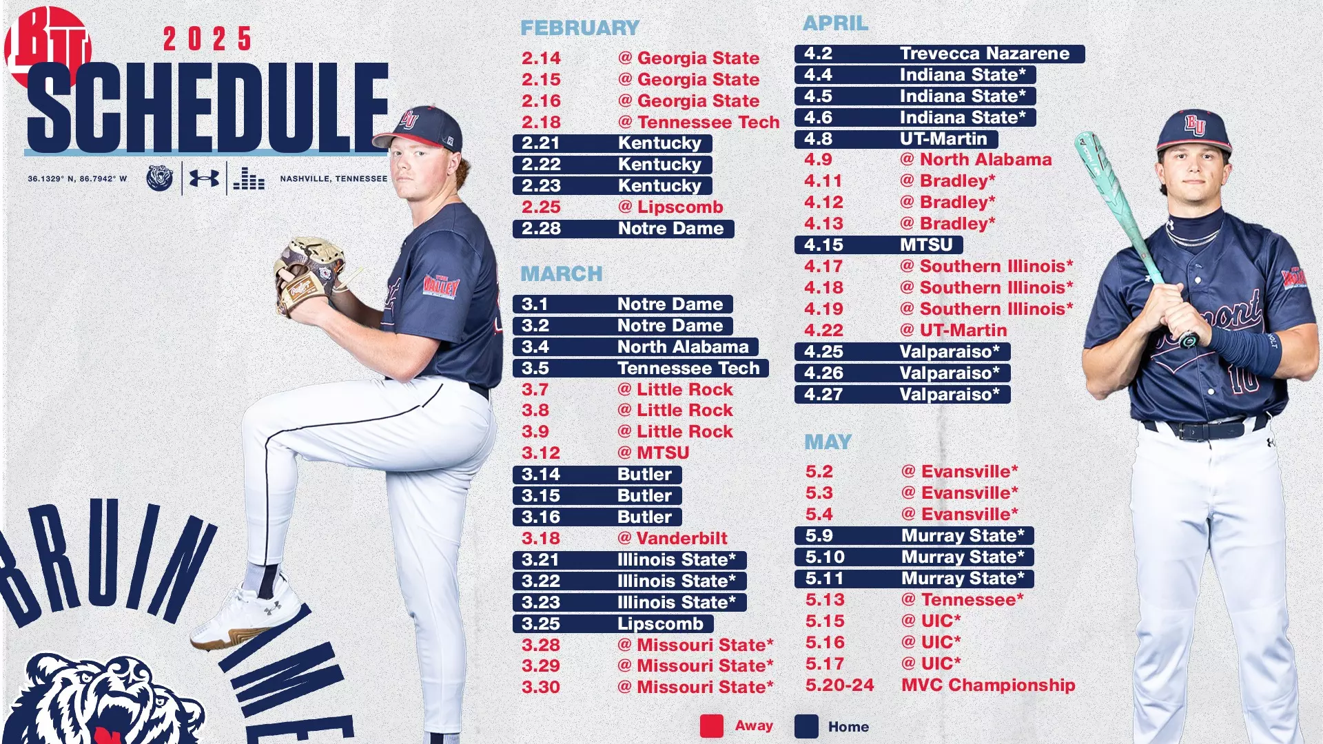 Baseball Releases 2025 Schedule Belmont University Belmont Baseball Schedule 2025