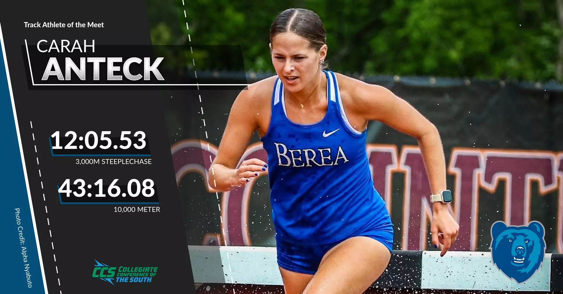 Carah Carah Anteck - 2025-26 - Women's Track and Field - Berea College