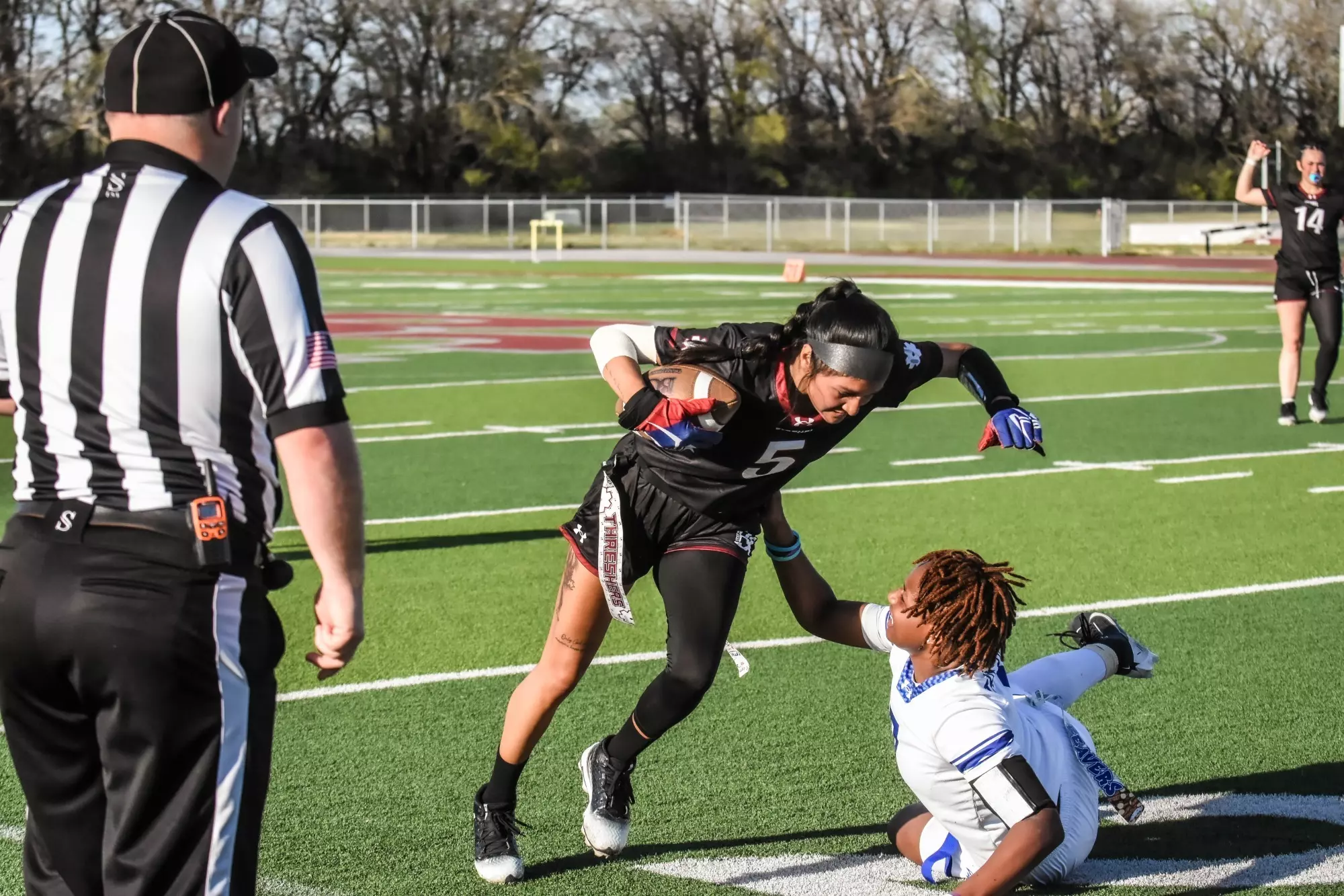 Violet Kerr Nevaeh Gonzales - 2026 - Flag Football - Bethel College (KS)