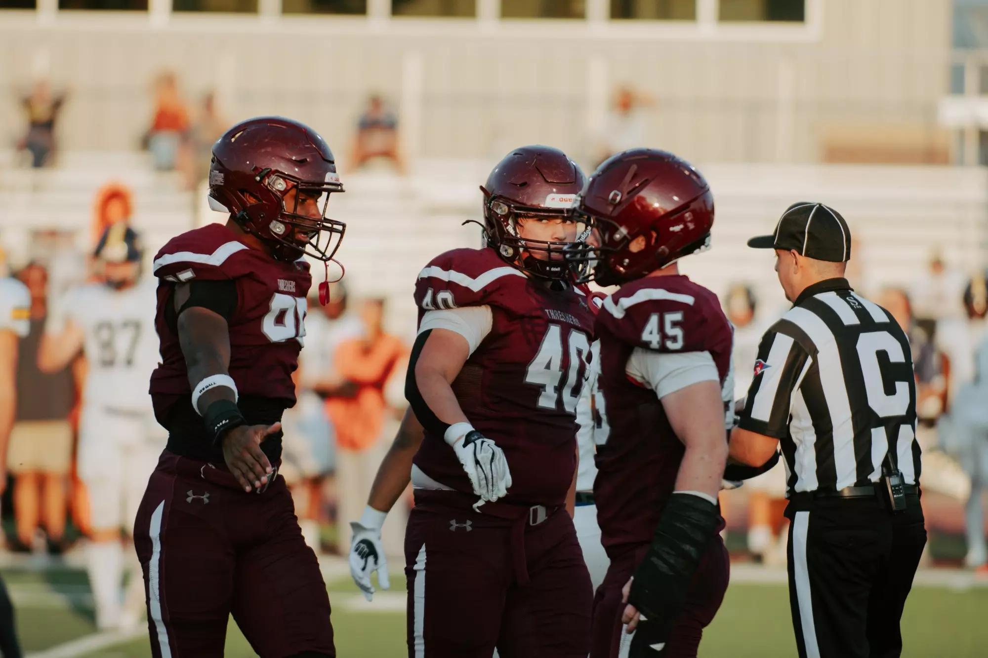 Collage Paper Rive Window Football Falls to Sterling 17-14 - Bethel College (KS)