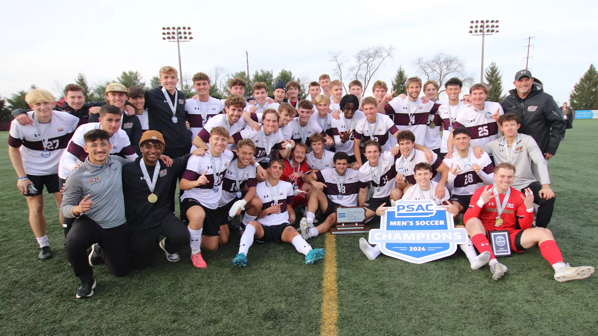The Wait Is Over Men's Soccer Claims First PSAC Championship With 21