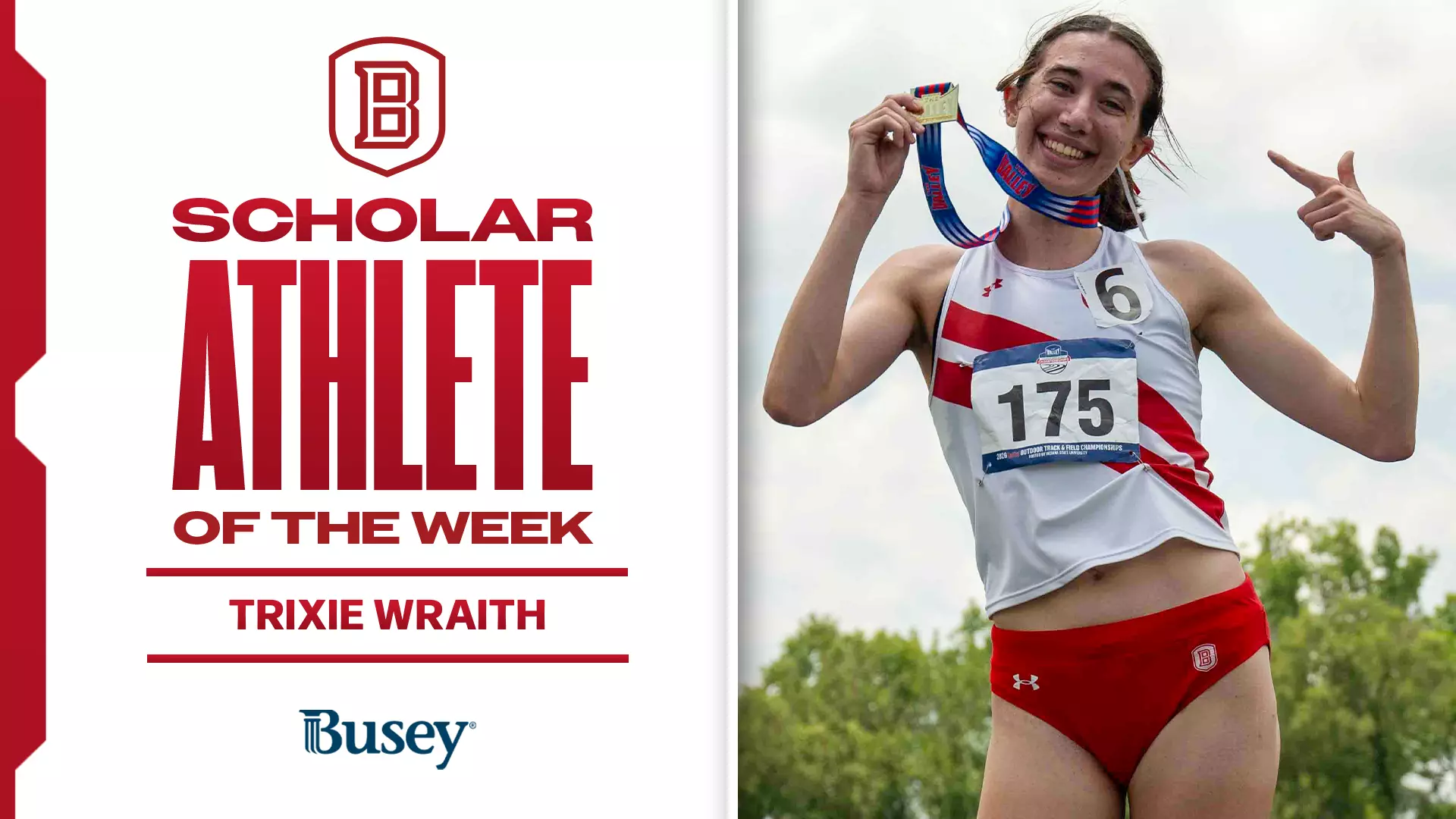 Trixie Wraith named Busey Bank Scholar-Athlete of the Week - Bradley ...