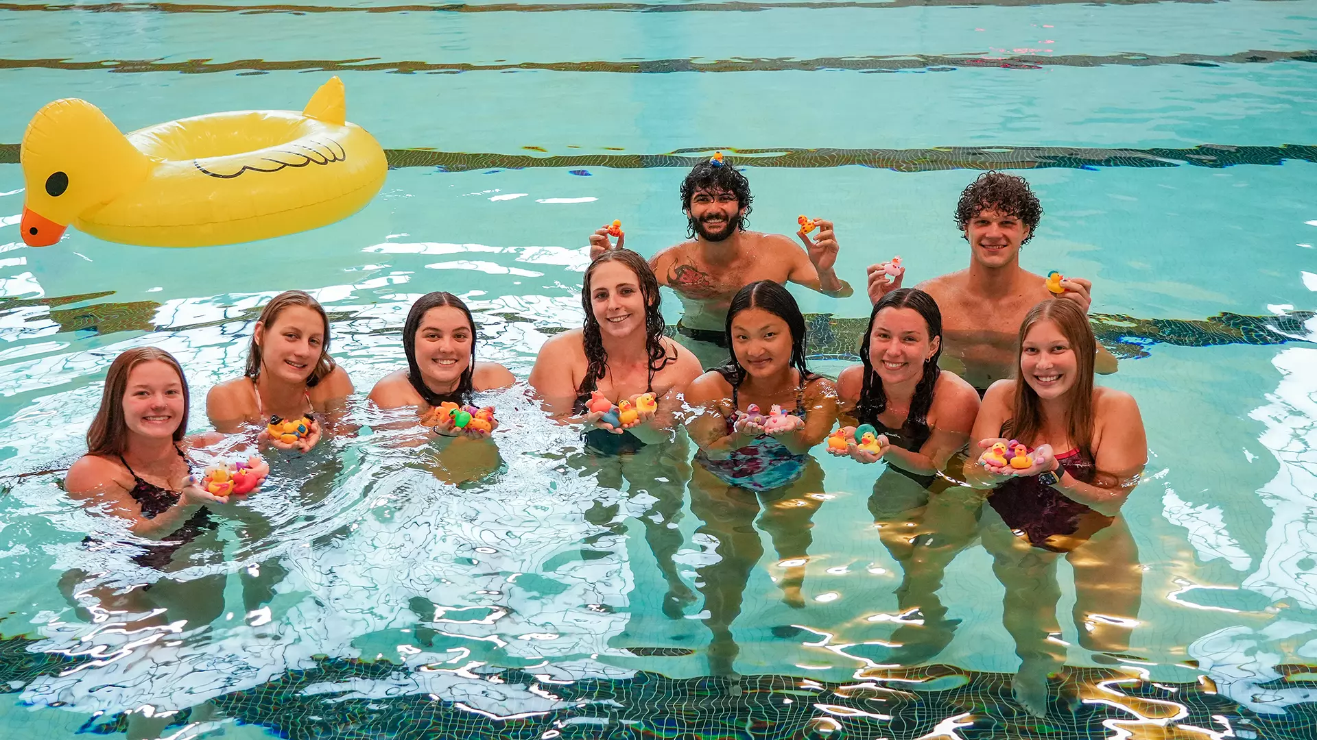 Come Chuck-a-Duck on Saturday to Celebrate Swim & Dive Senior Day ...