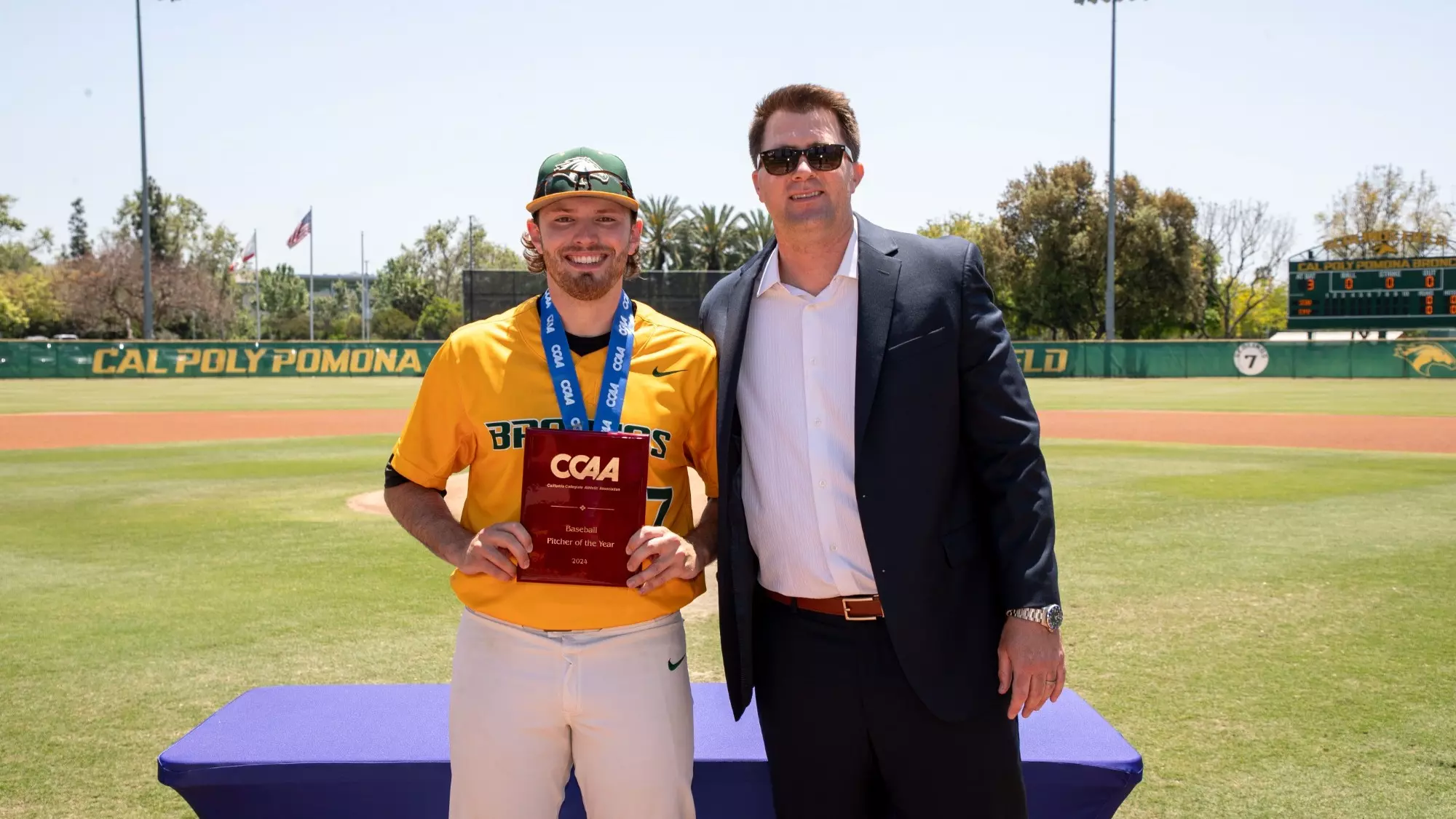 Edrian Reyes Caleb Reyes - 2024 - Baseball - Cal Poly Pomona Athletics