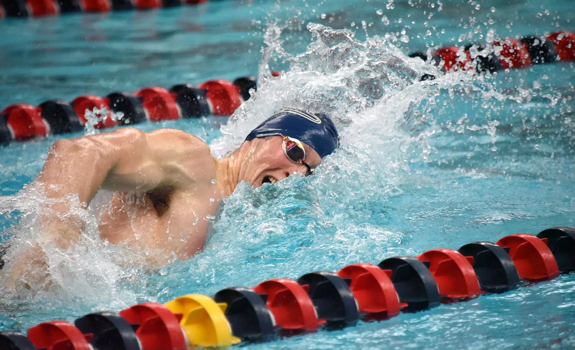 Logan Fultz Coach Kelley Pleased with Men's Swimming Sixth Place Finish at PSAC ...