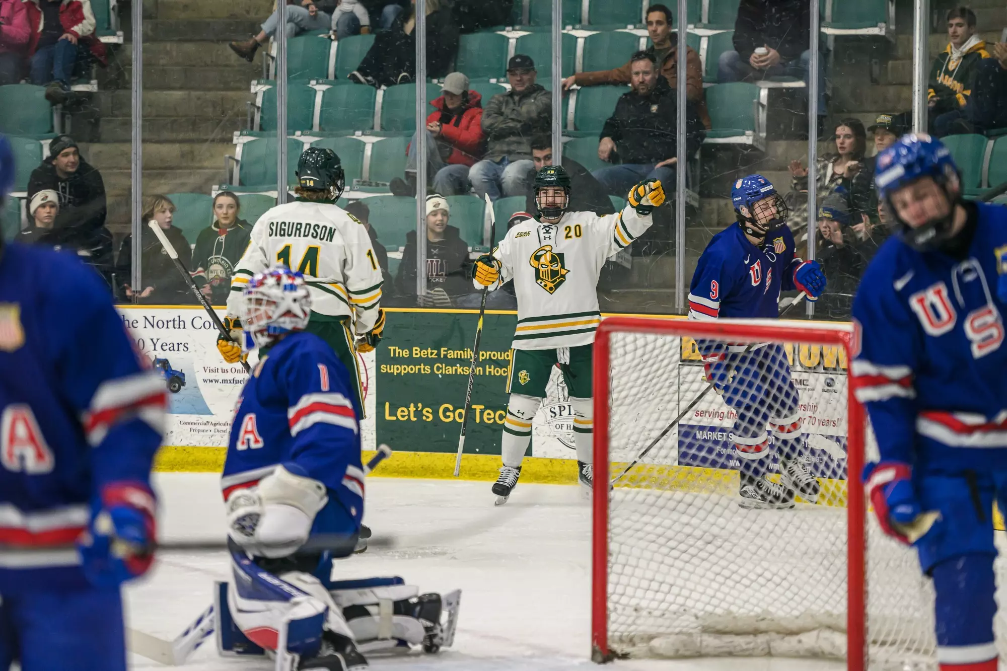 Usntdp Knights Continue Offensive Surge with 8-2 Win Over USNTDP - Clarkson ...