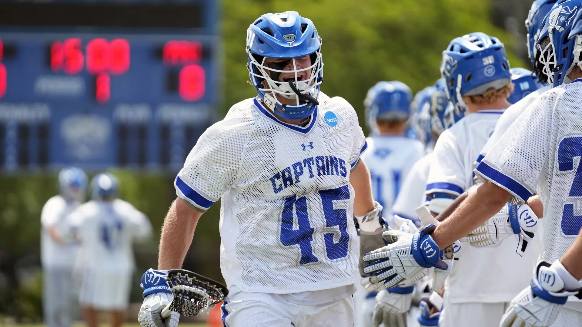 Thomas Rheude Defensive Domination Helps Carry No. 5 CNU Men's Lacrosse Past Pfeiffer ...
