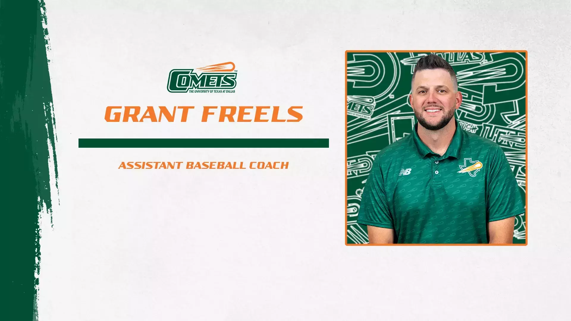Freels Harrison Freels Named Comet Assistant Baseball Coach - University of Texas at ...