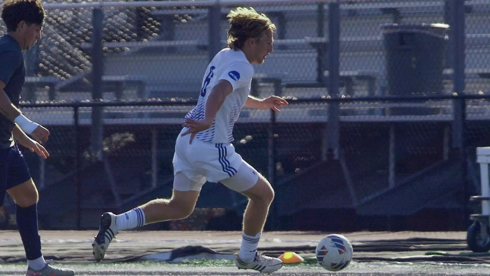Eric Rhett Soccer Men's Soccer falls at Trinity - University of Mary Hardin-Baylor Athletics