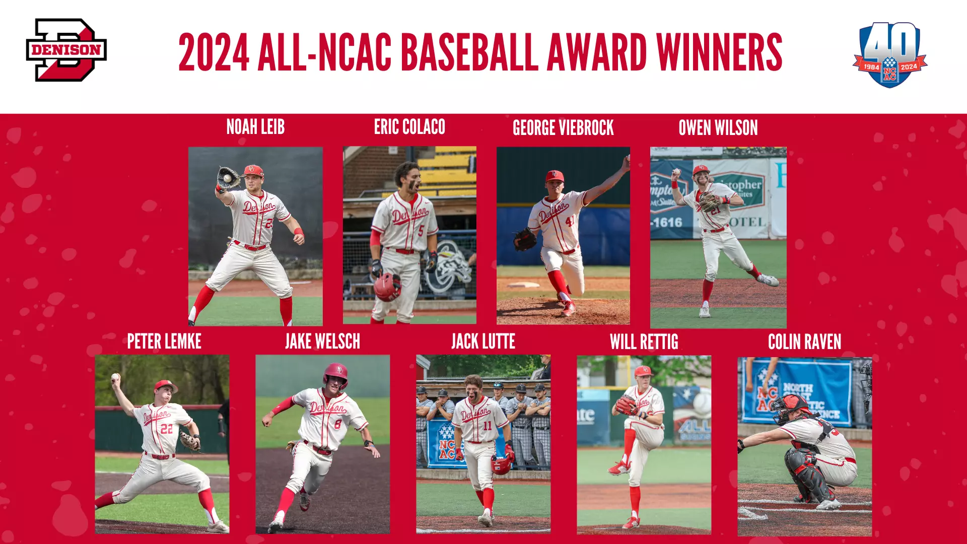 Eric Colaco Colaco named NCAC Player of the Year for second year in a row; Denison ...
