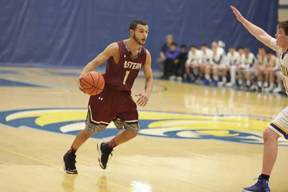 Jacob Ragni Men's Hoops Falters in Second Half at Misericordia - Eastern University ...